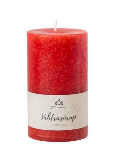 Vahtrasiirup lõhnaküünal Võhma Valgusevabrik käsitöö