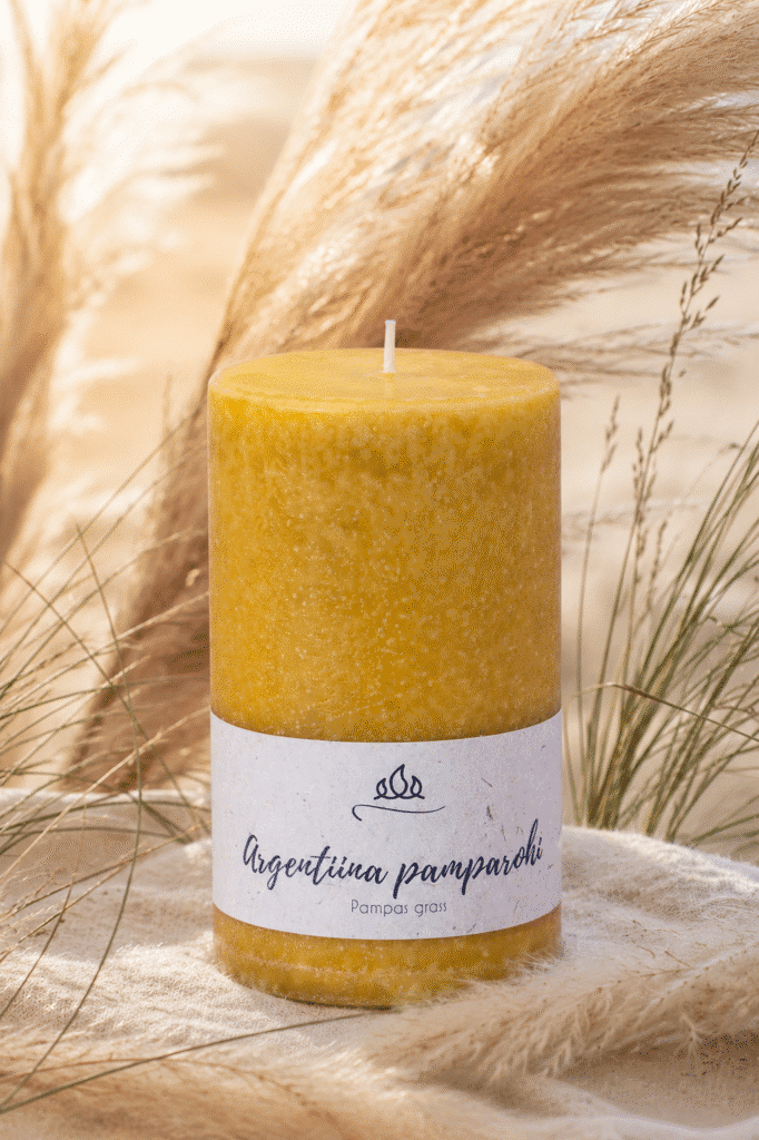 Scented candle Pampas grass