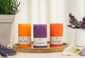 Scented candles