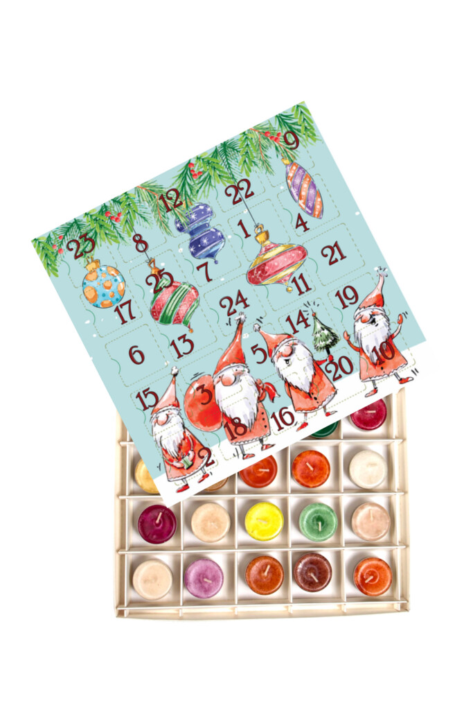 Advendikalender teeküünaldega
