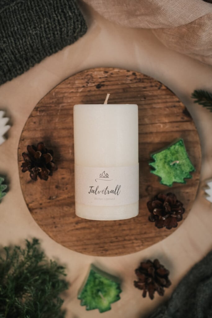 UUS! Lõhnaküünal  Talvetrall