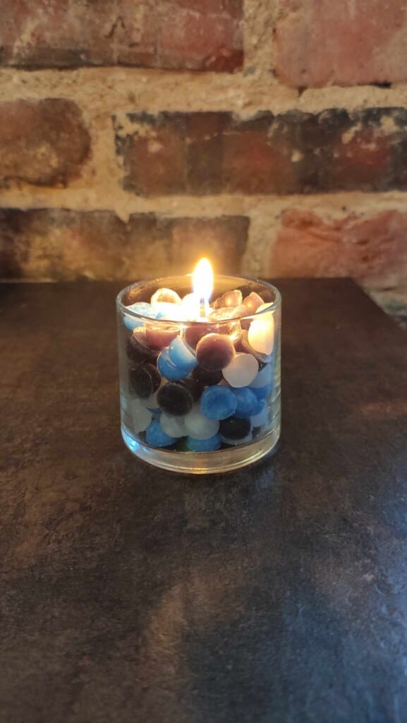 Sini-must-valge mummuküünla meisterdamise komplekt