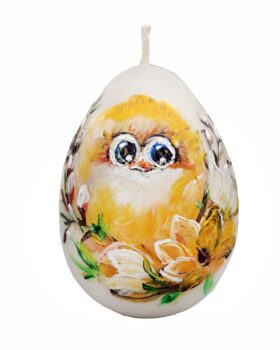 hanemuna kollase tibu ja kevadlilledega