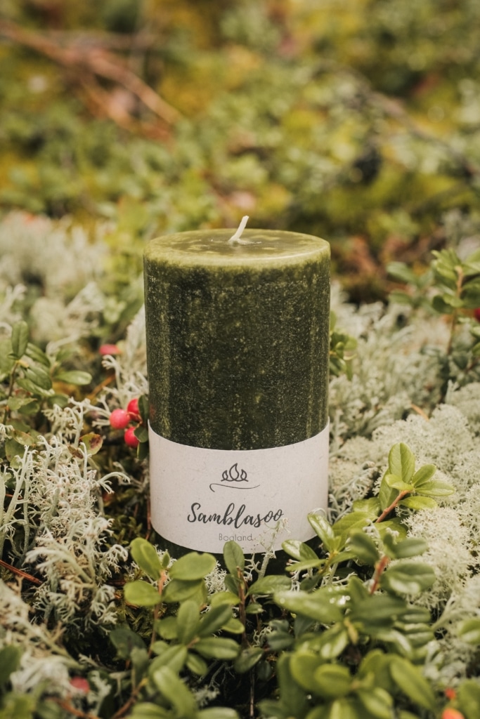 Scented candle  Bogland