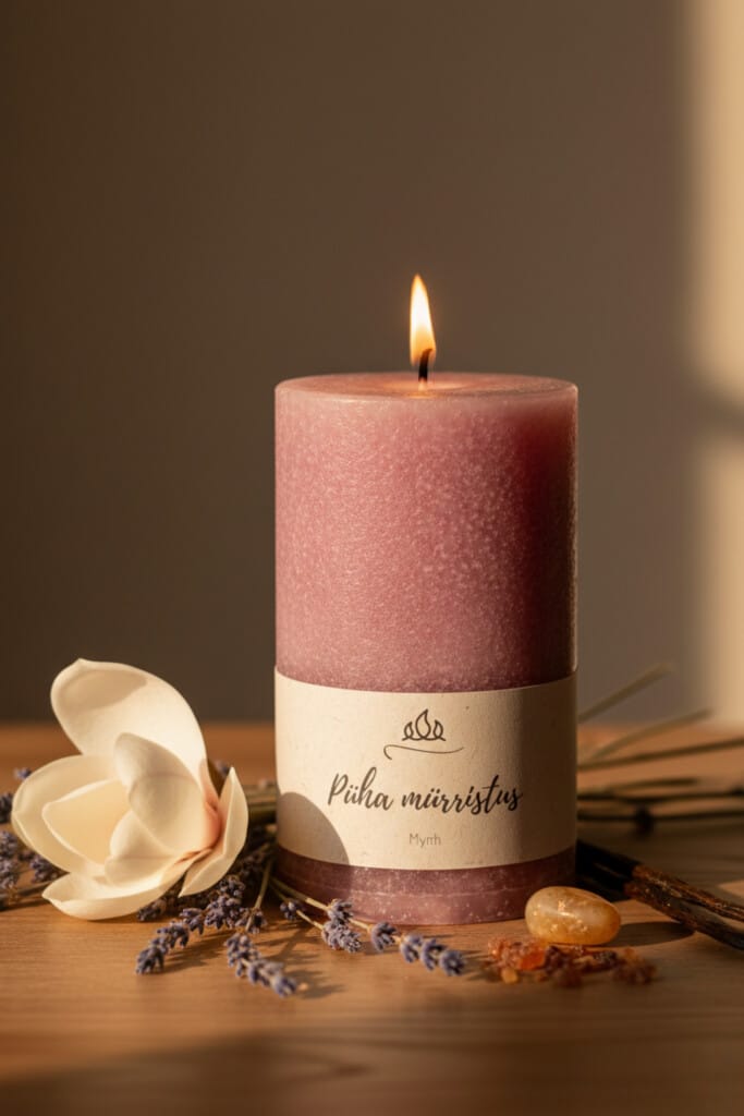 Uus! Lõhnaküünal Püha mürristus