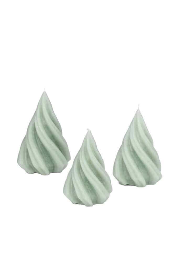 Käsitööküünal Hõbedane nulg